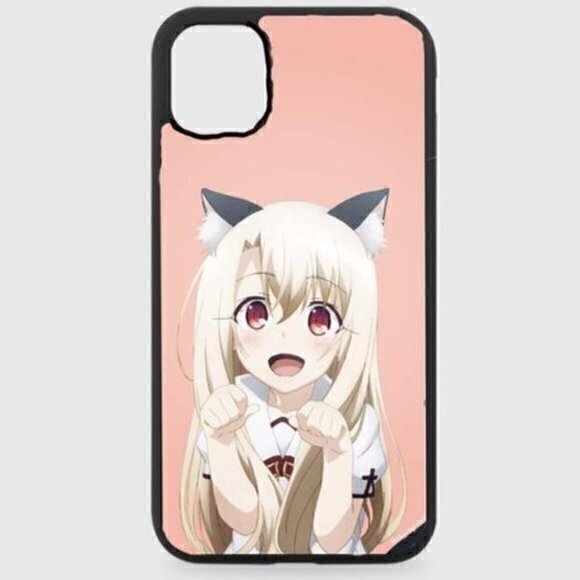 Hand Crafted Other - Peach Neko phone case